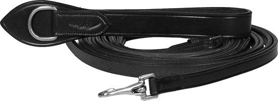 Dy'on Slofteugels Nec Huntergrip - Black - Full - Dressuur - Leer - Paard