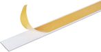 GAH-Alberts Alberts 424022 platte buis | zelfklevend | aluminium, wit | 1000 x 20 x 2 mm | set van 5