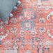 Safavieh Bohemian Indoor Hand Tufted Abstract Collection, ABT340, in Ivory / Charcoal, 60 X 91 cm