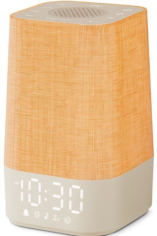 UPLY Wake up light - Met USB oplaadpunt - Met 30 geluiden - Wekker met licht - White noise - Digitale wekker