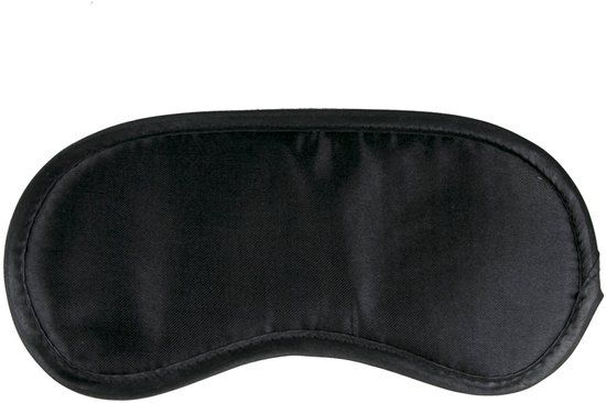 Easytoys Fetish Collection Zwart satijnen oogmasker