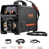 VEVOR 5-in-1 Lasapparaat MIG TIG 200A Lasapparaat 6,1 KVA Plus Synergic