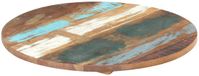 vidaXL Tafelblad rond 40 cm gerecycled hout
