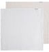 Baby's Only Hydrofiele doek Tender - Swaddles voor baby - Inbakerdoek - Hydrofiele luier - Mousseline - Wit/Linen - 115x115 cm - 2-pack - 100% prewashed katoen