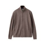 Mango Kids katoenen gebreide vest - bruin