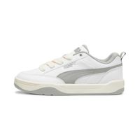 PUMA Park Lifestyle Unisex Sneakers - PUMA White-Smokey Gray-Sugared Almond