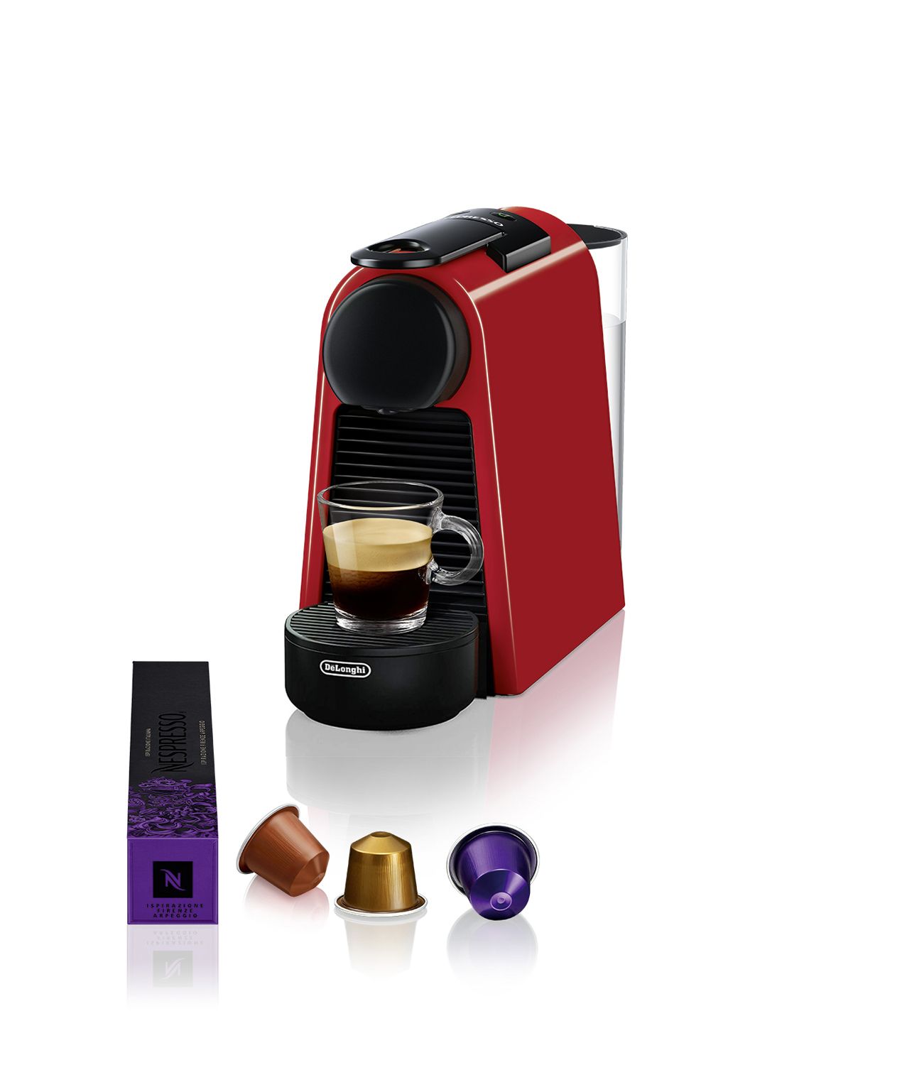De'Longhi Essenza Mini EN 85.R - Nespresso Capsule Koffiemachine - Rood
