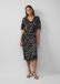 s.Oliver BLACK LABEL Jurk zwart / wit