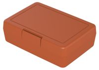 Boîte à lunch – Boîte à lunch pour enfants, fabriquée en plastique sans BPA, idéale pour l'école et le travail, boîte à lunch durable, produite en Allemagne – orange standard