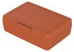 Boîte à lunch – Boîte à lunch pour enfants, fabriquée en plastique sans BPA, idéale pour l'école et le travail, boîte à lunch durable, produite en Allemagne – orange standard