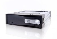 ICY DOCK MB123SK-1B - 3.5" SATA Hot Swap Mobile Rack HDD Enclosure - Zwart