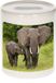 Bellatio Decorations Shoppartners Bv Dieren olifant foto spaarpot 9 cm jongens en meisjes - Cadeau spaarpotten olifanten liefhebber