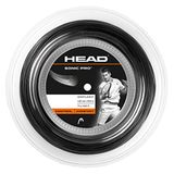 HEAD Sonic Pro Black 1.25mm Tennissnaar op rol 200m