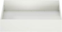 vidaXL Plantenbak Wit 80 x 80 x 20 cm Koudgewalst Staal
