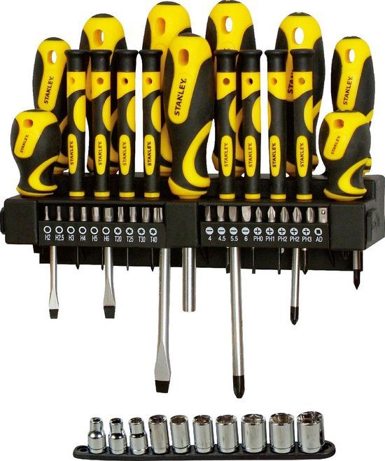 STANLEY 47-delige Schroevendraaierset - STHT0-62146