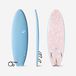 Planche de surf souple 6' Swallow Tail 49L 500 Bleu ciel