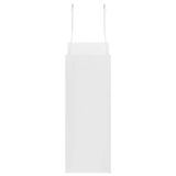 vidaXL Papieren zakken 250 st met hengsels 18x8x22 cm wit