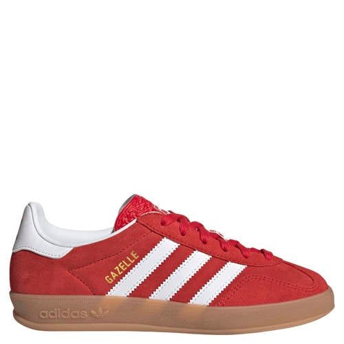 adidas Originals Gazelle Indoor sneakers rood/wit