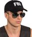FBI Casquette de police - Noir - Polyester - Unisexe - Adultes