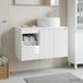 Maison Exclusive - Ensemble de meubles de salle de bain, 2 pièces, blanc laqué, 79,5 x 44,5 x 80 cm