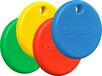 Chipolo Pop - Bluetooth Tracker - 4 Pack - Apple Find My & Android Find My Device - MultiColor