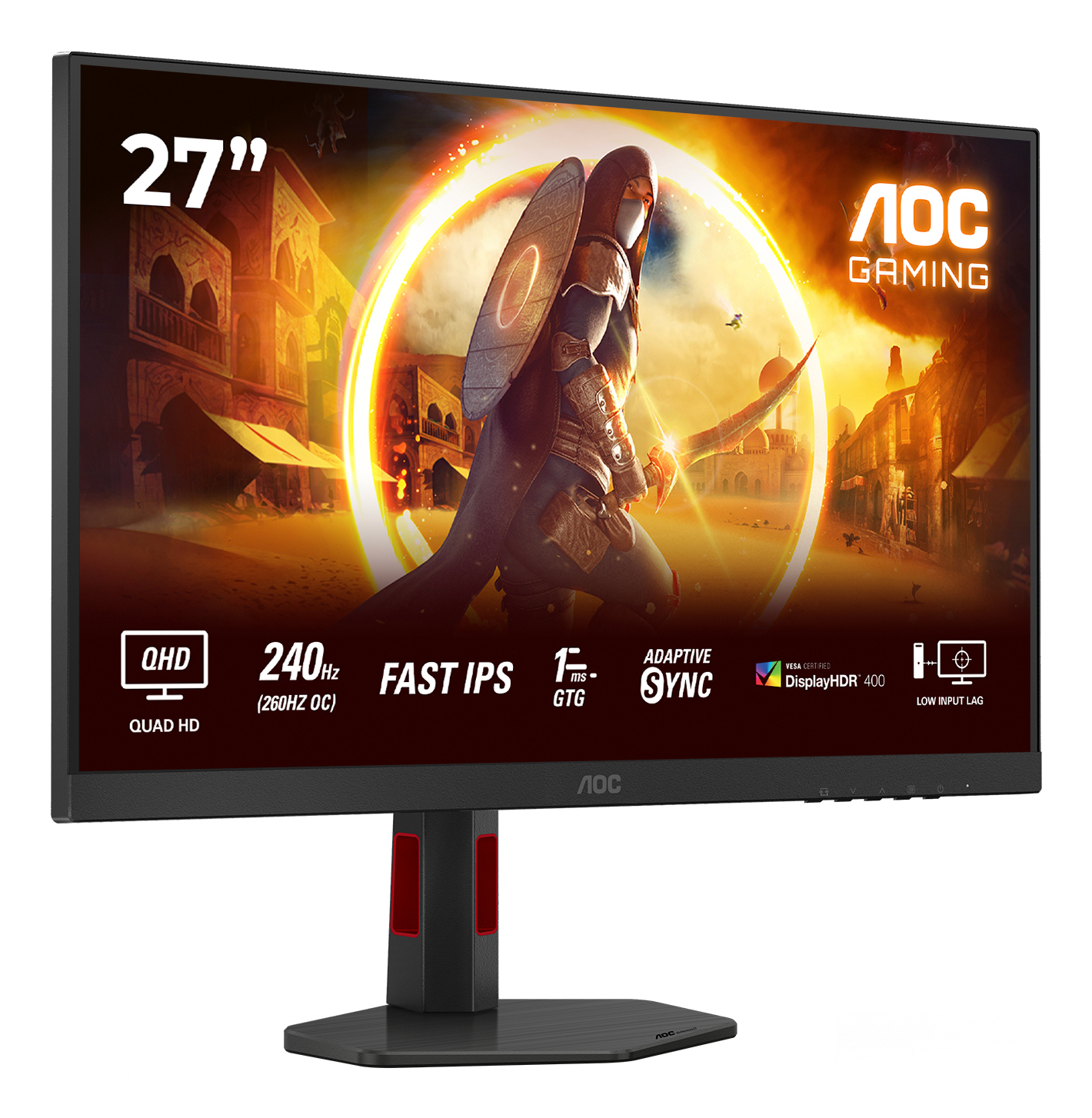 AOC G4 Q27G4ZR 27" QHD 240Hz Gaming Monitor