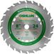 Oshlun SBW-080024 8-Inch 24 Tand ATB Algemeen Doel en Framing Zaagblad met 5/8-Inch prieel (Diamond Knockout)