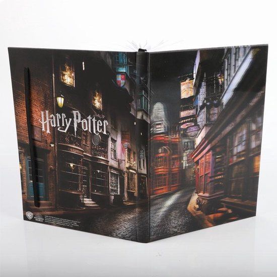 Wow! Wizarding World Harry Potter - Wegisweg Lenticulair notitieboekje A5