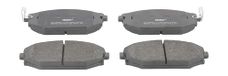 Ferodo FDB1671 Remblok Set, schijfrem - (set van 4) | Compatibel met: HYUNDAI GALLOPER I, II, MITSUBISHI GALLOPER