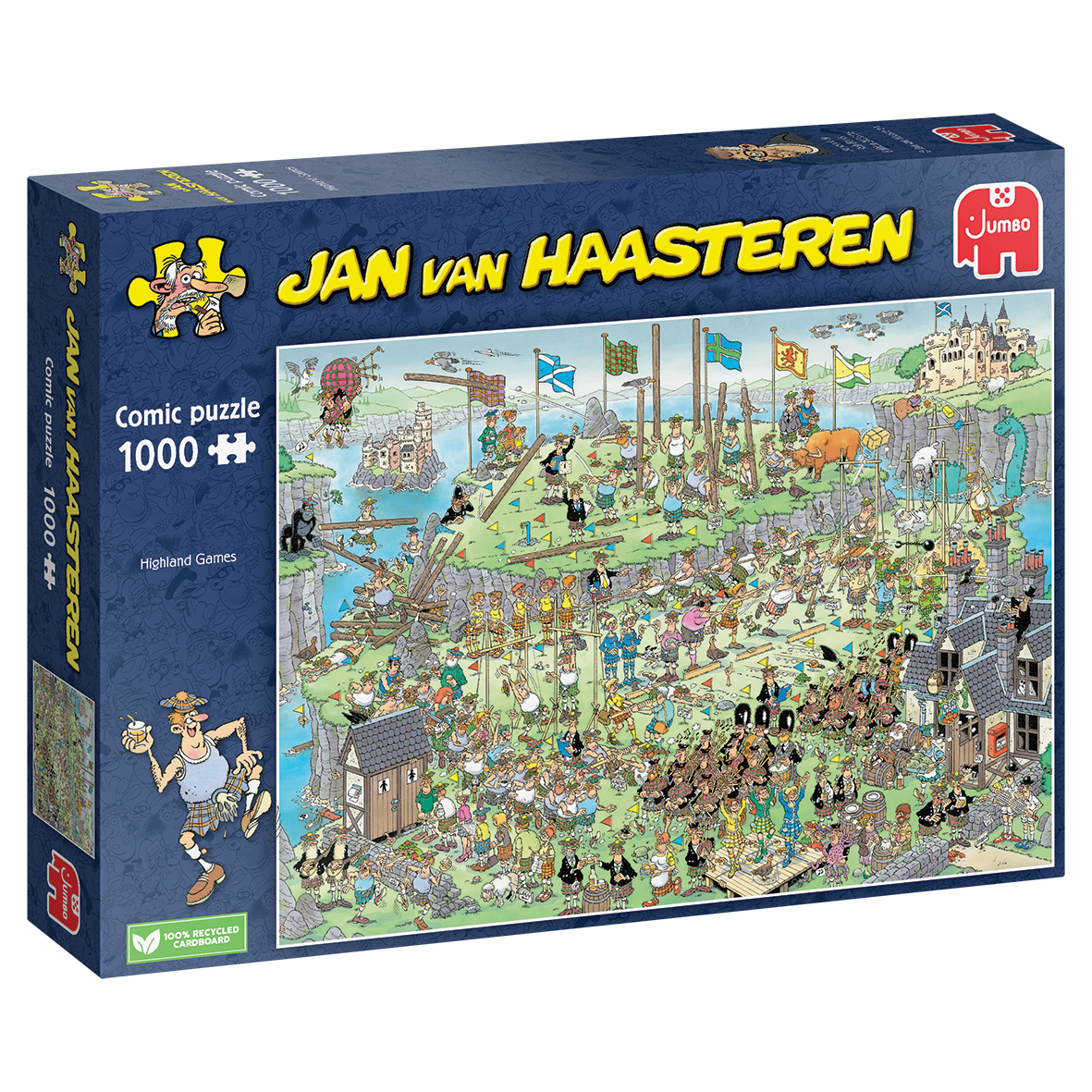 Jumbo Jan van Haasteren Highland Games 1000 stukjes - Legpuzzel voor Volwassenen