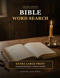 Large Print Bible Word Search: 25 Inspirational Themed Puzzles for Seniors - Extra Large Print