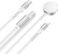 HOCO Chargeur inductif 2-en-1, utilisable pour Apple Watch + câble de chargement Lightning PD QC 3A, modèle CW54, 1,2 mètre, blanc