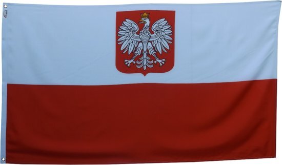 Trasal - vlag Polen - poolse vlag - 150x90cm