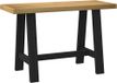 NOAIN Bureau A-vormige poten 120x50x75 cm bois massif