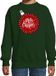Bellatio Decorations Shoppartners Bv Foute kersttrui - sweater - voor kinderen - groen - kerstbal Merry christmas - felle kleuren - kerstkleding - jongens - meisjes 98/104