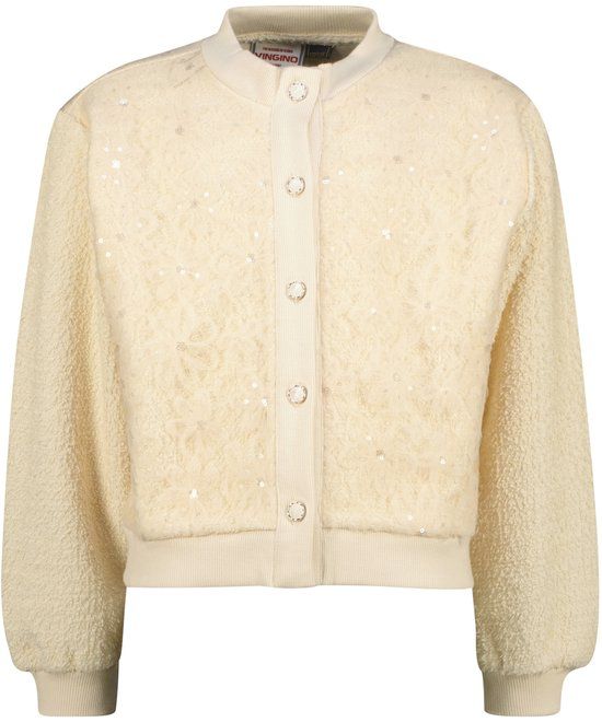 Vingino Mia Meisjes Vest - Egg Shell