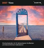 Türen KUNTH Postkartenkalender 2027: Türen - Hochwertiger Tischkalender mit 53 traumhaften Grußkarten (auch zum Aufhängen)