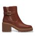Timberland Stone Heights Chelsea-enkellaarsjes van leer voor dames, bruin