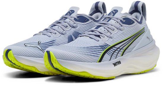 Puma Foreverrun Nitro 2 Hardloopschoenen Heren Lichtblauw Maat 45