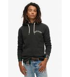 Superdry Sweat à capuche graphique Tattoo Noir (M)
