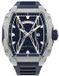 Paul Rich Astro Day & Date Lunar Silver FAS11 horloge 42.5 mm