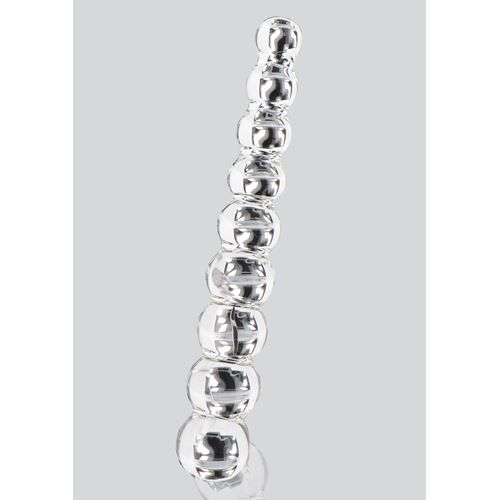 ToyJoy Glazen Dildo Frozen Fountain - Transparant