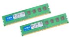 Crucial 8GB (2x 4GB) DDR3 1600L MHz 240-pin 1.35V RAM-geheugen voor PC, model CT51264BA160B