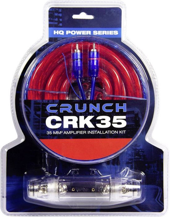 Crunch CRK35 Car-HiFi versterker aansluitset 35 mm&#178;