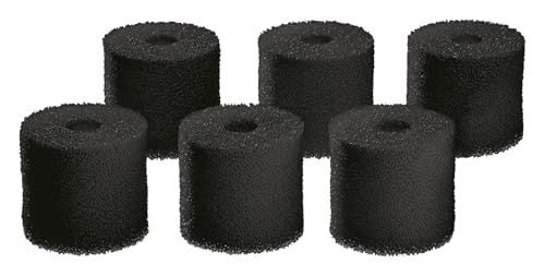 OASE Indoor Aquatics Carbon Pre-Filter Foam Set van 6 voor The Biomaster, Zwart