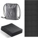 Tapis de fitness pliable antidérapant en PVC pour hommes, enfants et femmes – Tapis de gym et d'entraînement