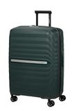 Samsonite Neo Flux - Spinner M, Uitschuifbare koffer, 68 cm, 86/96 L, Junglegroen (Jungle Green)