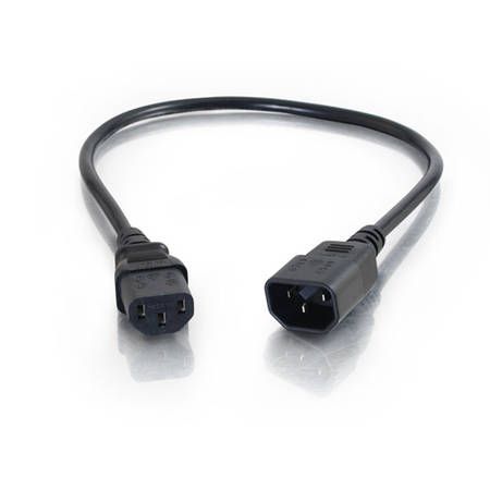 Cables To Go Computer Power Cord - 1m - Black