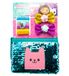 Joy Toy Gabby's Dollhouse set d'accessoires avec 6 attaches pour tresses, 2 pinces à cheveux avec maille pailletée et trousse de beauté magique à paillettes sur carton de boulanger, 15 x 2 x 24 cm