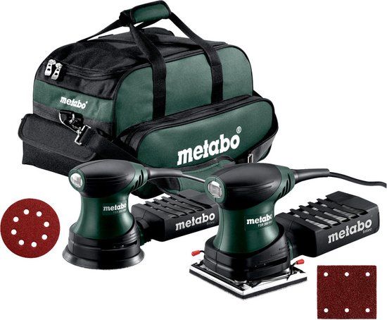 Metabo FSR 200 & FSX 200 vlakschuurmachine & excentrische schuurmachine in tas - 691125000